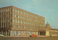 Das Rechenzentrum um 1980, Blick auf die Südwest-Ecke 