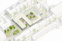 Entwurf „Kindl-Höfe“: Kersten Kopp Architekten mit capattistaubach urbane landschaften (beide Berlin)