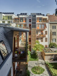 Staatspreis: Smart-Block Geblergasse in Wien von zeininger architekten (Wien) und den Bauherr*innen Angelika und Johannes Zeininger