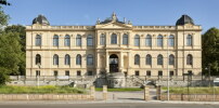 Frontalansicht des Lindenau-Museums in Altenburg 