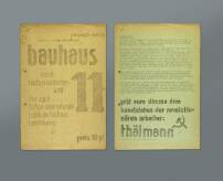 Zeitschrift bauhaus. organ der kostufra. sprachrohr der studierenden, Jg. 3, H. 11, 03.1932 / Gestaltung unbekannt 