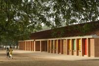 Die Grundschule in Gando in Burkina Faso, gebaut 2001 
