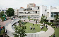 Schulcampus in Antwerpen von Stéphane Beel Architecten, 2009–14 