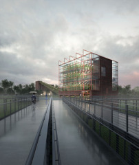 3. Preis: h4a Gessert +Randecker + Legner Architekten (Düsseldorf) mit hm013 landschaftsarchitektur (Berlin)