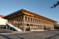 Auszeichnung: Fahrradparkhaus als Holzkonstruktion in Eberswalde von ifb frohloff staffa kühl ecker