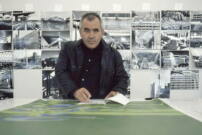 Otl Aicher im B�ro, Gestaltungsauftrag f�r die Olympischen Sommerspiele 1972 (zw. 1968-1972) 