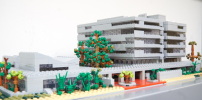 Legomodell des Fachbereichs Architektur an der TU Darmstadt