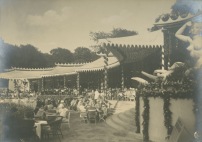 Café am Rosengarten zur Jubiläums-Gartenbau-Ausstellung, 1926 