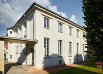 Das Haus Carl Bergmann in der Dresdner Goetheallee ist heute Sitz der Architektenkammer Sachsen.  