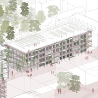 3. Preis: Bankwitz Architekten (Kirchheim unter Teck) mit Wiederkehr Landschaftsarchitekten (Nürtingen)