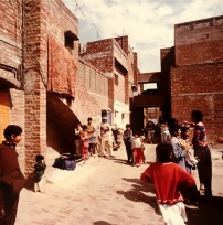 Angoorih Bagh, der erste Sozialwohnungsbau Lahores, wurde von Lari Mitte der 1970er Jahre geplant. 