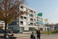 Fördergebiet Ulm Weststadt, Agnes-Schultheiß-Platz, Wohnen für Geflüchtete  