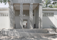 Den Deutschen Pavillon auf der Architekturbiennale in Venedig 2023 ... 