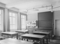 Historische Aufnahme der Schule Langenhorn  
