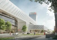 Der neue Starnberger Flügelbahnhof wird voll in das neue Empfangsgebäude (links) integriert.