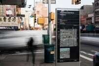 Wegeleitsystem des 2013 lancierten Programms WalkNYC nach einem Entwurf von PentaCityGroup 