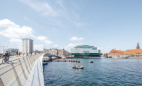 Im 2018 erffneten BLOX haben Institutionen und Unternehmen der Kreativbranche ihren Sitz, darunter das Dnische Architekturzentrum. 