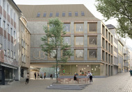 1. Preis: DMSW Architekten / MOZIA / HEG Beratende Ingenieure (Berlin), Bestandsbau Klner Strae