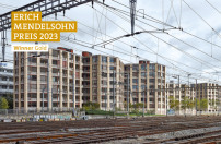 Kategorie Wohnungsbau/ Geschosswohnungsbau Gold: Esch Sintzel, Architekten, Zrich; Projekt: Gleistribne Wohn- und Geschftshuser Zollstrasse-Ost, Zrich