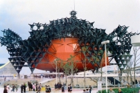 Toshiba-IHI Pavilion, Osaka Expo'70. April 1970.