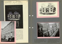 Bildsammlung zu Modellhäusern für Familien in London (The Architects’ Journal, 1935; Fotografien Giedions)    