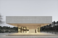 Ein Sonderpreis: Besucherzentrum Bundesschule Bernau von Steimle Architekten (Stuttgart) 