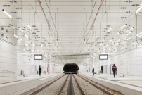 Stadtbahntunnel in Karlsruhe von allmannwappner  