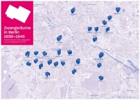 Karte der untersuchten Huser mit Zwangswohnungen in Berlin