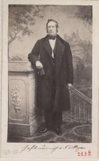 Portrt Hugo von Ritgen, Fotografie nach 1860 