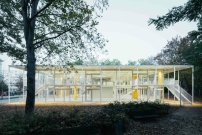 Architekturpreistrger 2024: Studierendenhaus an der TU Braunschweig von Gustav Dsing und Max Hacke (Berlin) 