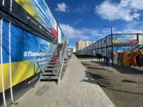 Containersiedlung in Lviv