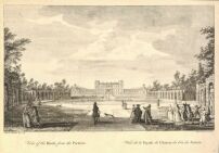 J. Rigaud/B. Baron, View of the House from the Parterre (1739)