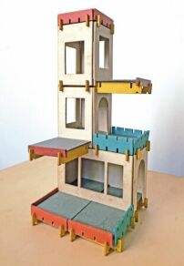 Elba Bouwdoos Baukasten, Niederlande, circa 1940