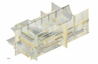 1. Preis: „Haus am Opernplatz“ von Joke Rosenberger (FH Potsdam)