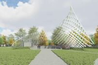 2. Preis: Knstlerduo Empfangshalle mit Florian Nagler Architekten