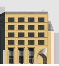 Los 3, 1. Preis: Eckert Negwer Suselbeek, Baumeister und Dietzsch (beide Berlin), Ansicht Grunerstrae