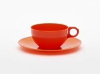 Christian Dell (Entwurf); Rmmler AG, Spremberg (Herstellung), Kaffeetasse mit Untertasse, ab 1929; Schenkung Matthias Mynett, Mildenau, OT Oberschaar, 2023