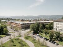 Bildung & Gesundheit: Universitäts-Kinderspital in Zürich von Herzog & de Meuron (Basel) und August + Margrith Künzel Landschaftsarchitekten (Binningen)