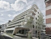 Arbeit, Produktion & Infrastrukturbauten: Büro- und Gewerbehaus Binzstrasse in Zürich von EM2N (Zürich/Berlin)