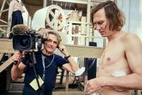 Reiner Holzemer bei Dreharbeiten mit Lars Eidinger