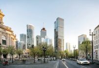 Aus der Ausstellung �Tools for Better Cities�: Central Business Tower, Frankfurt am Main  