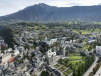 Blick auf die Walliser Kommune Brig-Glis, die mit dem Wakkerpreis 2026 ausgezeichent wurde.