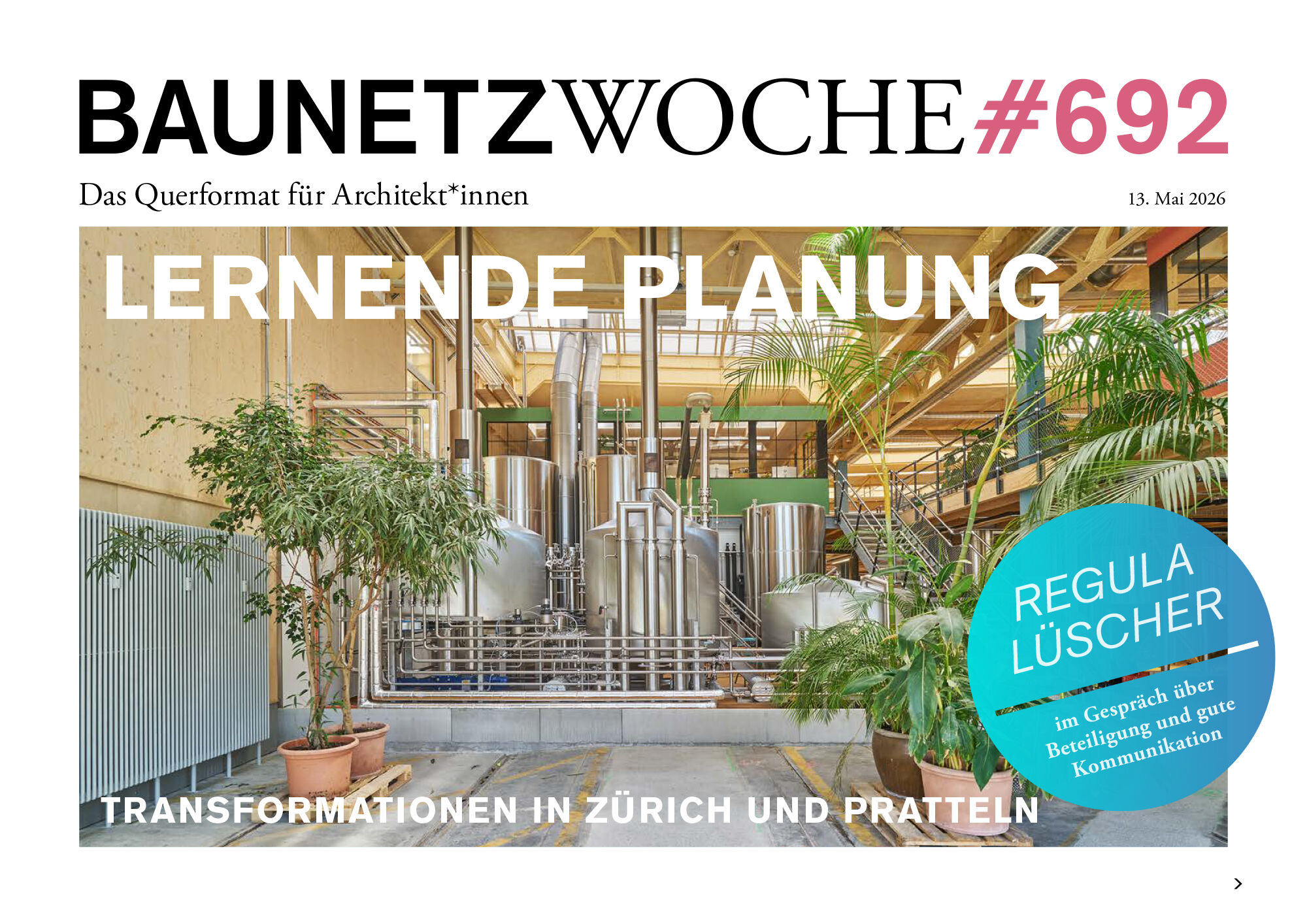 Zum Download der aktuellen BauNetzWOCHE # 692