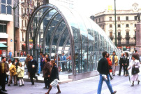Metro-Station in Bilbao 