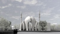 Böhm: Entwurf für die Zentral-Moschee in Köln 