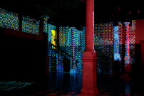 Licht-Raum-Projektion, ebenfalls Venedig 2008 
