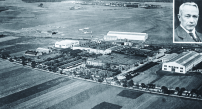 Luftbild der Junkers-Werke, 1928