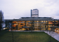 Plenarsaal des ehemaligen Bundstages in Bonn 