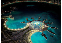 Doha Port Stadium in Katar von Albert Speer & Partner 