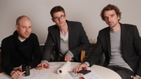 kit: Andreas Schelling, Roman Loretan und Gianet Traxler 